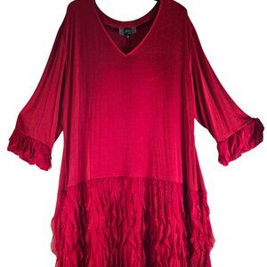 Red Christmas Party Dress